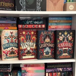 Caraval, Legendary, Finale, Spectacular - including bookmarks